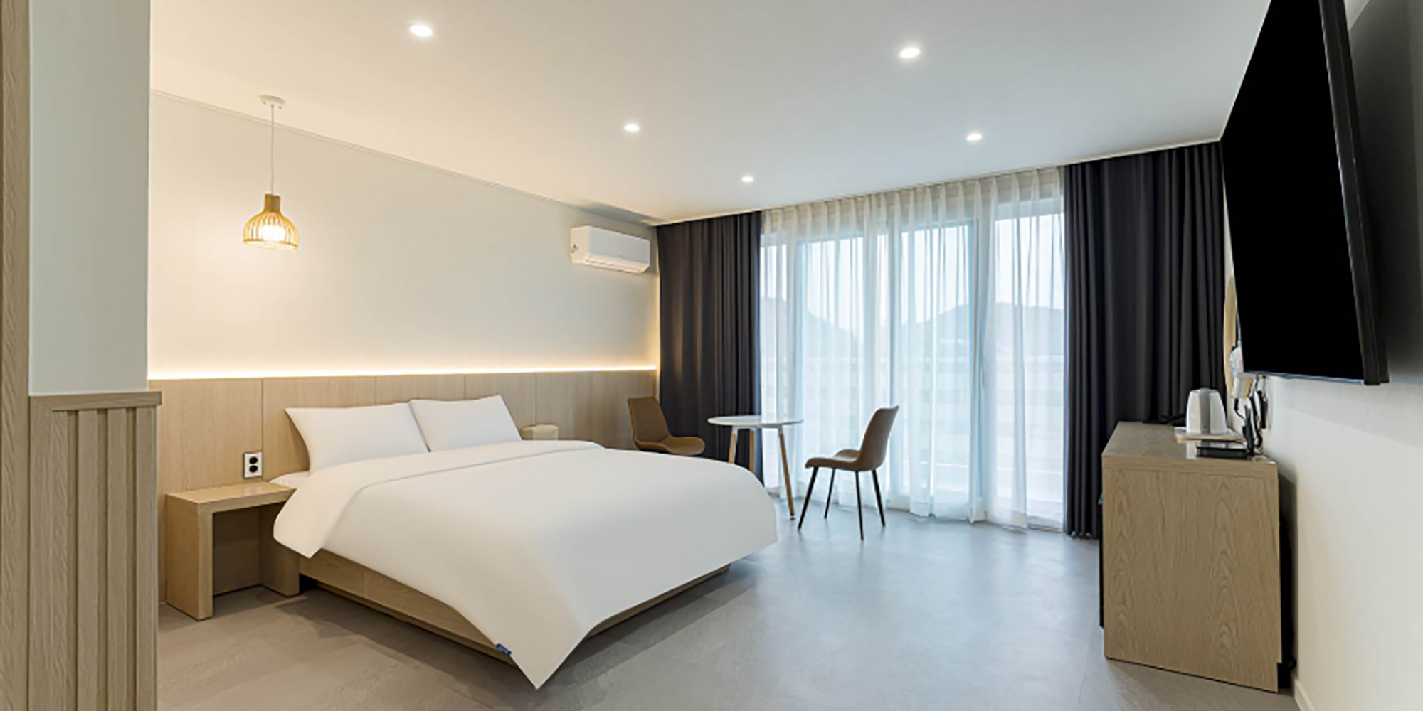 [호텔] 깔끔하고 담백한 호텔 인테리어